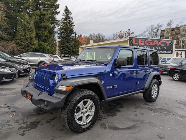 used 2018 Jeep Wrangler Unlimited car, priced at $23,500