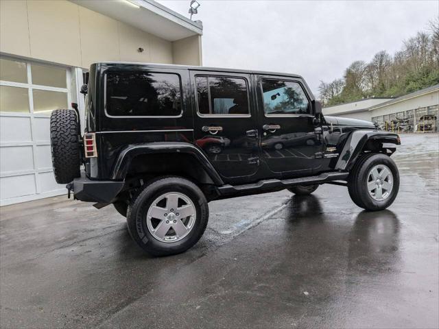 used 2012 Jeep Wrangler Unlimited car, priced at $13,998