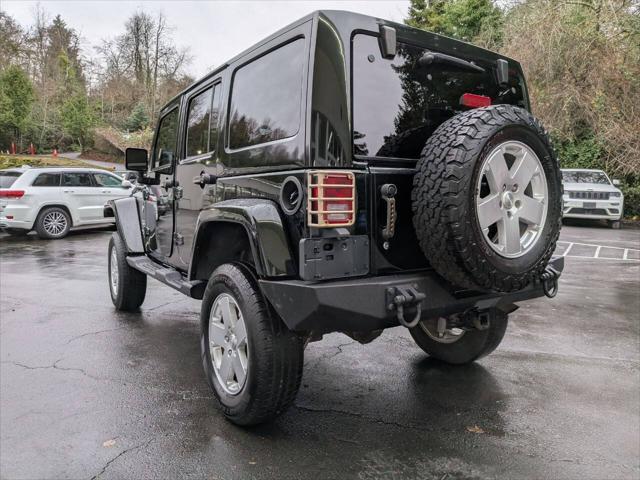 used 2012 Jeep Wrangler Unlimited car, priced at $13,998