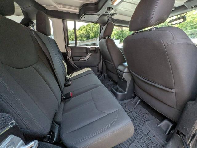 used 2017 Jeep Wrangler Unlimited car, priced at $19,500