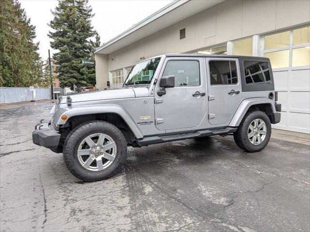 used 2013 Jeep Wrangler Unlimited car, priced at $14,400