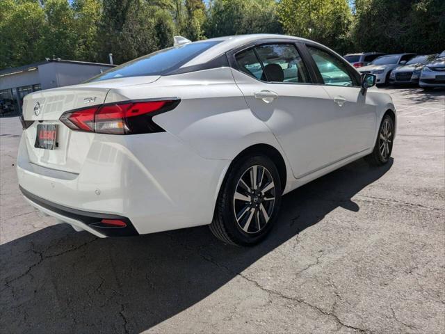 used 2021 Nissan Versa car, priced at $12,998