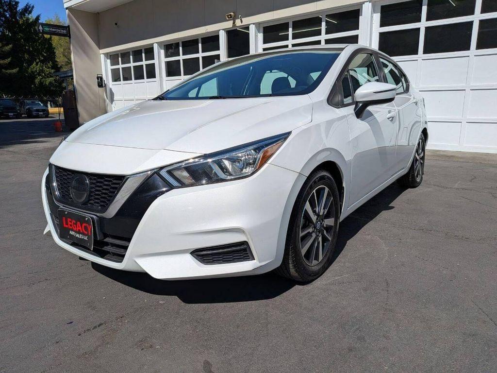 used 2021 Nissan Versa car, priced at $12,998