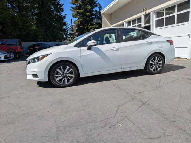 used 2021 Nissan Versa car, priced at $12,998