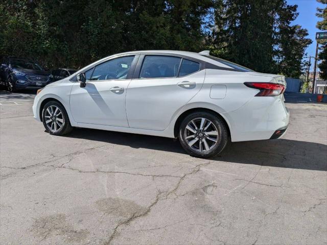 used 2021 Nissan Versa car, priced at $12,998