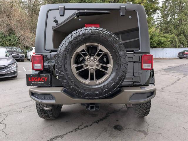 used 2017 Jeep Wrangler Unlimited car, priced at $23,998