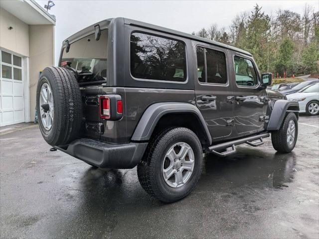 used 2018 Jeep Wrangler Unlimited car, priced at $23,998