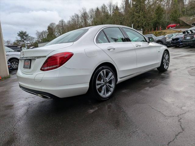 used 2018 Mercedes-Benz C-Class car, priced at $19,500