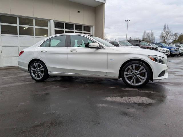 used 2018 Mercedes-Benz C-Class car, priced at $19,500