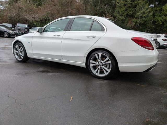 used 2018 Mercedes-Benz C-Class car, priced at $19,500