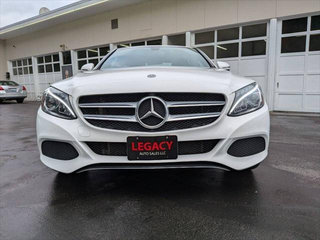 used 2018 Mercedes-Benz C-Class car, priced at $19,500