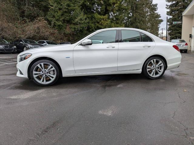 used 2018 Mercedes-Benz C-Class car, priced at $19,500