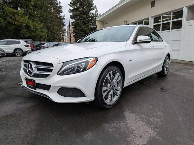 used 2018 Mercedes-Benz C-Class car, priced at $19,500