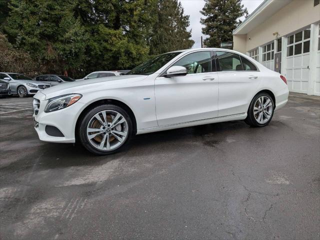 used 2018 Mercedes-Benz C-Class car, priced at $19,500