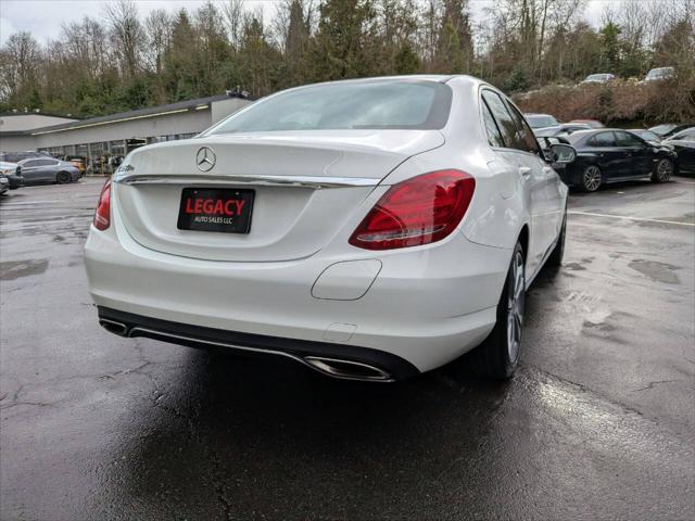 used 2018 Mercedes-Benz C-Class car, priced at $19,500