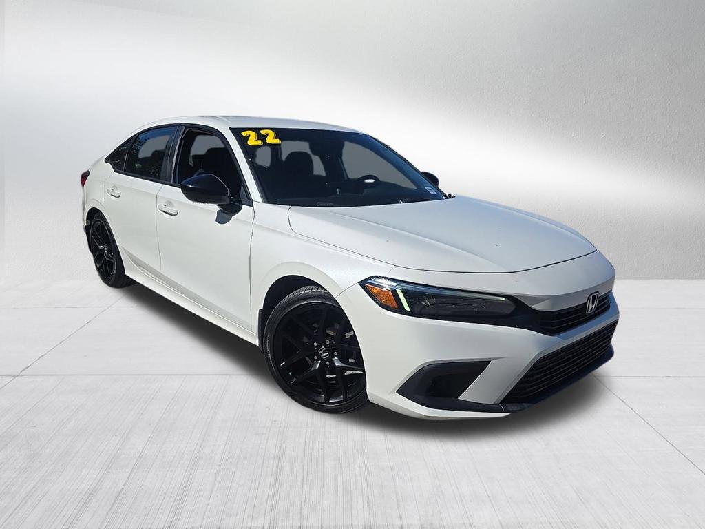 used 2022 Honda Civic car, priced at $24,641