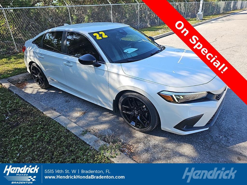 used 2022 Honda Civic car, priced at $21,493