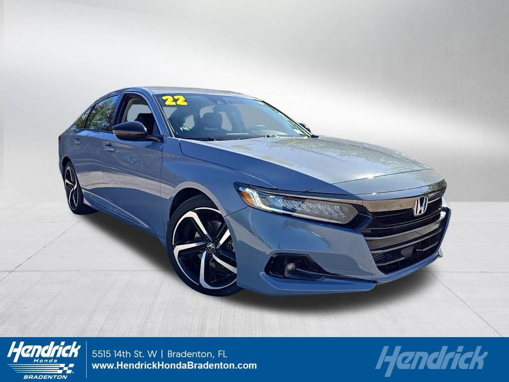 used 2022 Honda Accord car, priced at $28,932