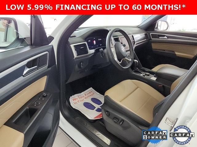 used 2022 Volkswagen Atlas Cross Sport car, priced at $27,899