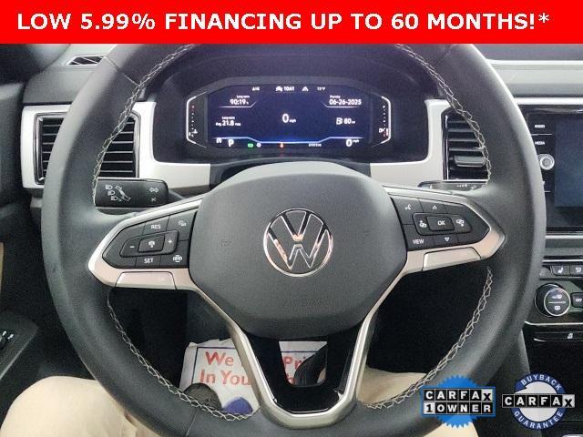 used 2022 Volkswagen Atlas Cross Sport car, priced at $27,899