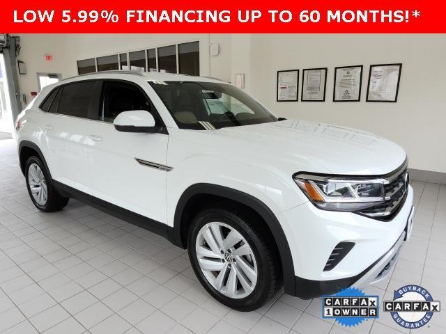used 2022 Volkswagen Atlas Cross Sport car, priced at $27,899