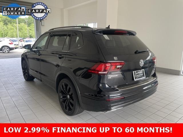 used 2021 Volkswagen Tiguan car, priced at $25,497