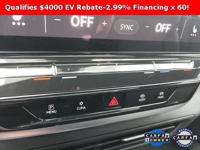 used 2021 Volkswagen ID.4 car, priced at $25,000