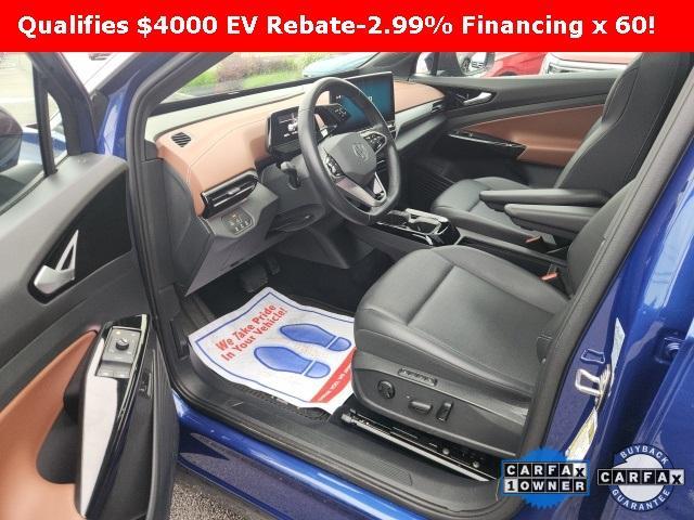 used 2021 Volkswagen ID.4 car, priced at $25,000