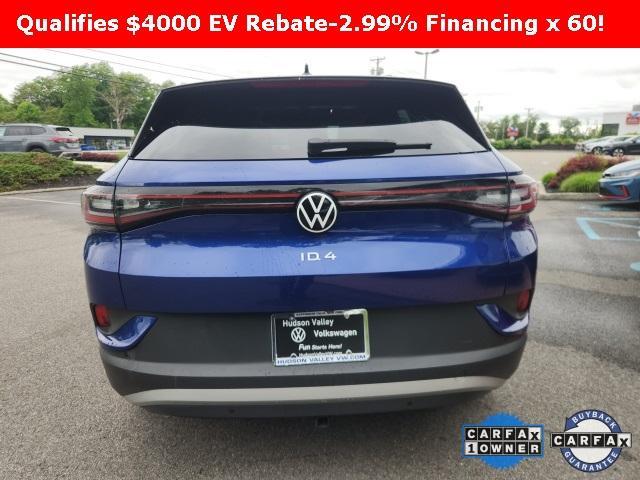 used 2021 Volkswagen ID.4 car, priced at $25,000