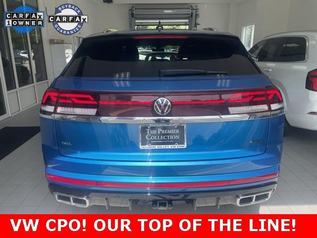 used 2024 Volkswagen Atlas Cross Sport car, priced at $43,899