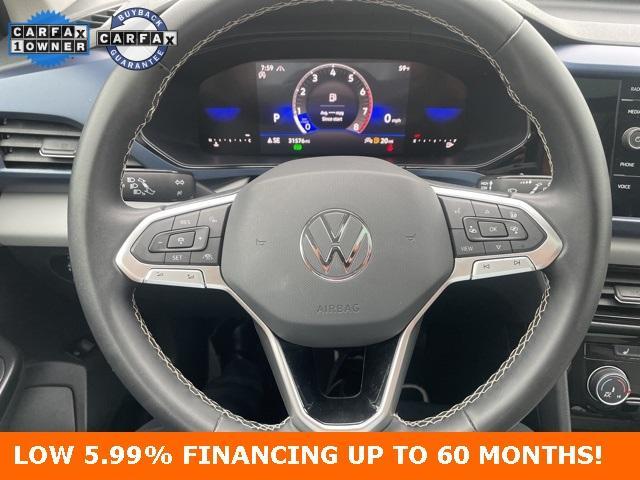 used 2023 Volkswagen Taos car, priced at $22,998