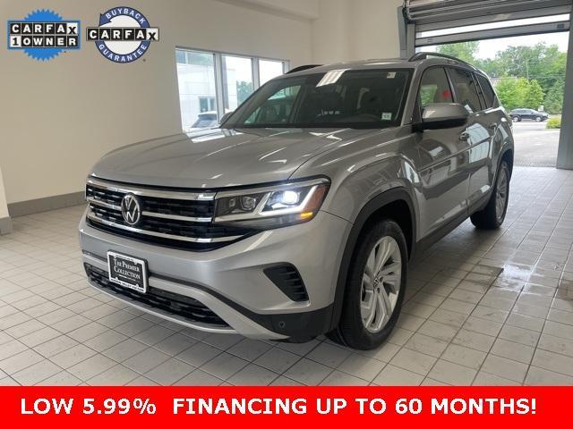 used 2022 Volkswagen Atlas car, priced at $30,260