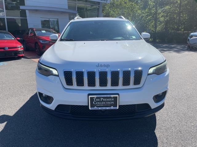 used 2021 Jeep Cherokee car, priced at $19,199