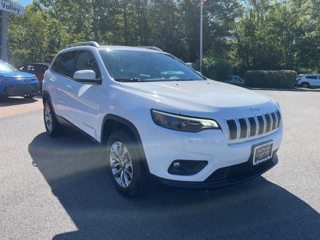 used 2021 Jeep Cherokee car, priced at $19,199