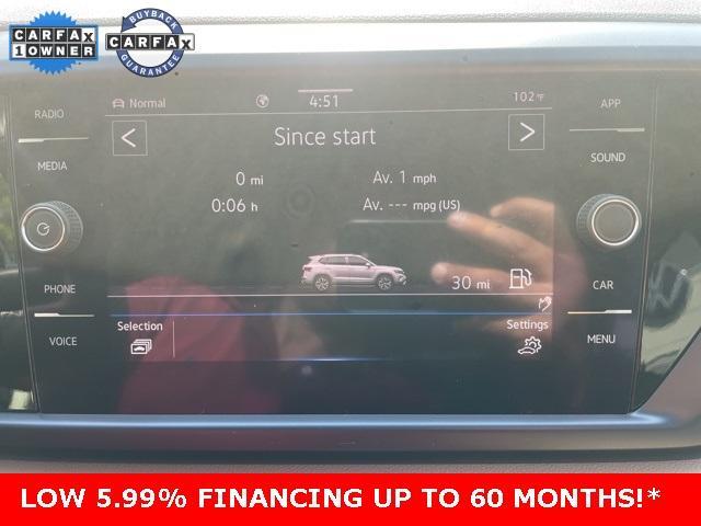 used 2022 Volkswagen Taos car, priced at $22,494
