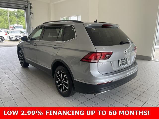 used 2021 Volkswagen Tiguan car, priced at $22,876