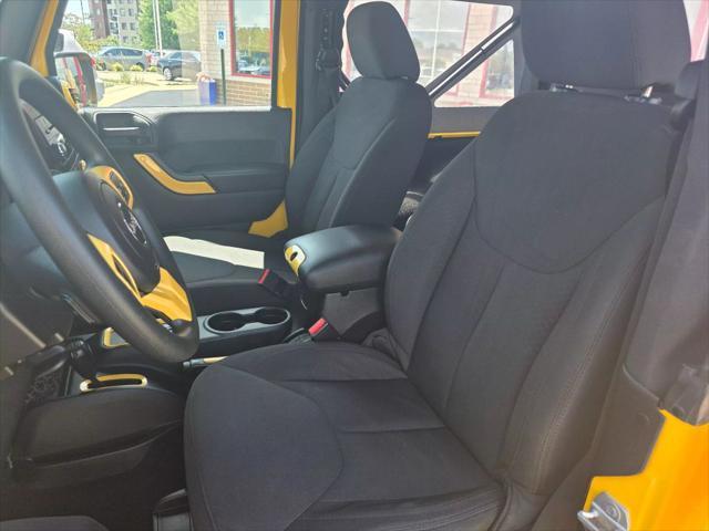 used 2015 Jeep Wrangler car, priced at $17,995