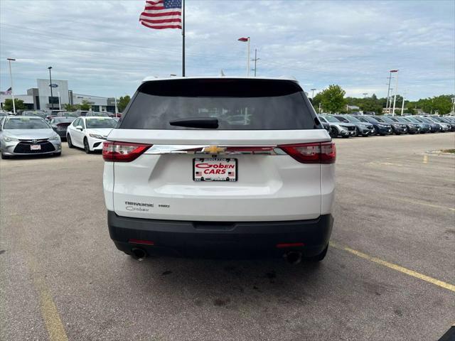 used 2021 Chevrolet Traverse car, priced at $19,995