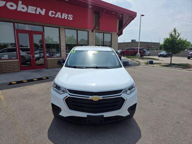 used 2021 Chevrolet Traverse car, priced at $19,995