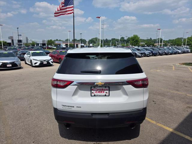 used 2021 Chevrolet Traverse car, priced at $19,995