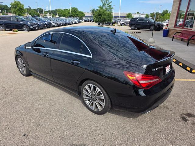 used 2018 Mercedes-Benz CLA 250 car, priced at $15,995