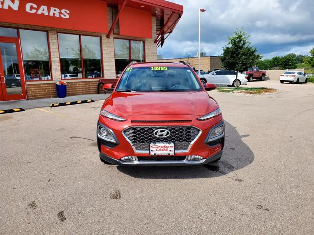 used 2021 Hyundai Kona car, priced at $18,995