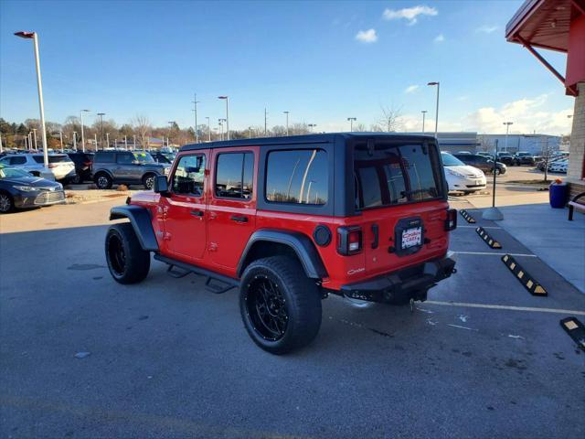 used 2020 Jeep Wrangler Unlimited car, priced at $21,995