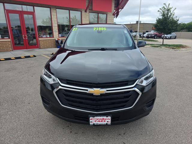 used 2021 Chevrolet Traverse car, priced at $21,995