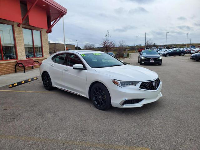 used 2018 Acura TLX car, priced at $19,995