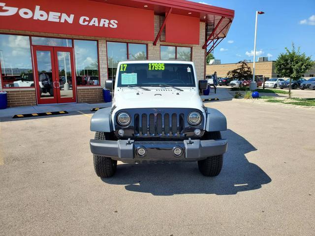 used 2017 Jeep Wrangler car, priced at $17,995