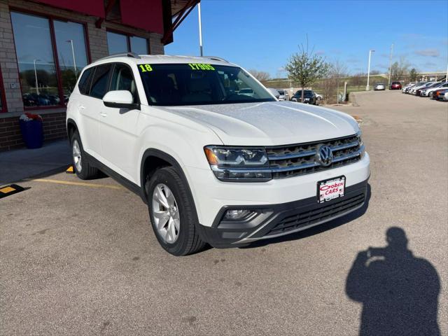 used 2018 Volkswagen Atlas car, priced at $17,995