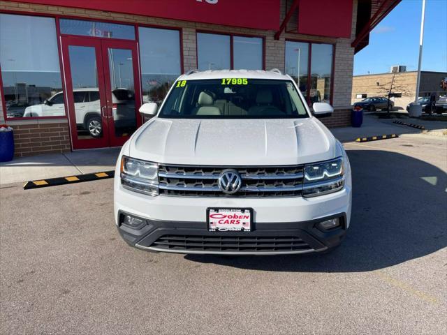used 2018 Volkswagen Atlas car, priced at $17,995