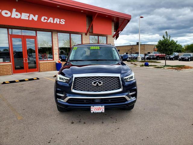 used 2022 INFINITI QX80 car, priced at $39,995