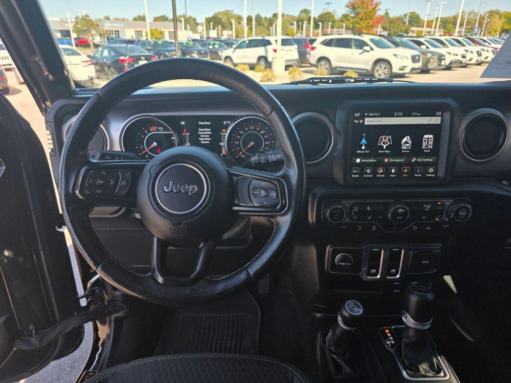 used 2021 Jeep Wrangler car, priced at $27,995